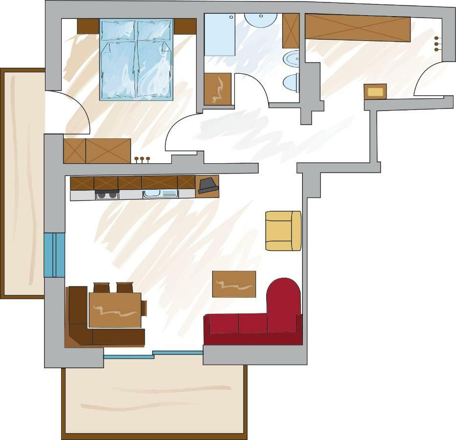 Appartements Schusterbauer Natz-Schabs Buitenkant foto